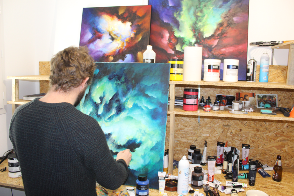 art abstrait adrien delpech